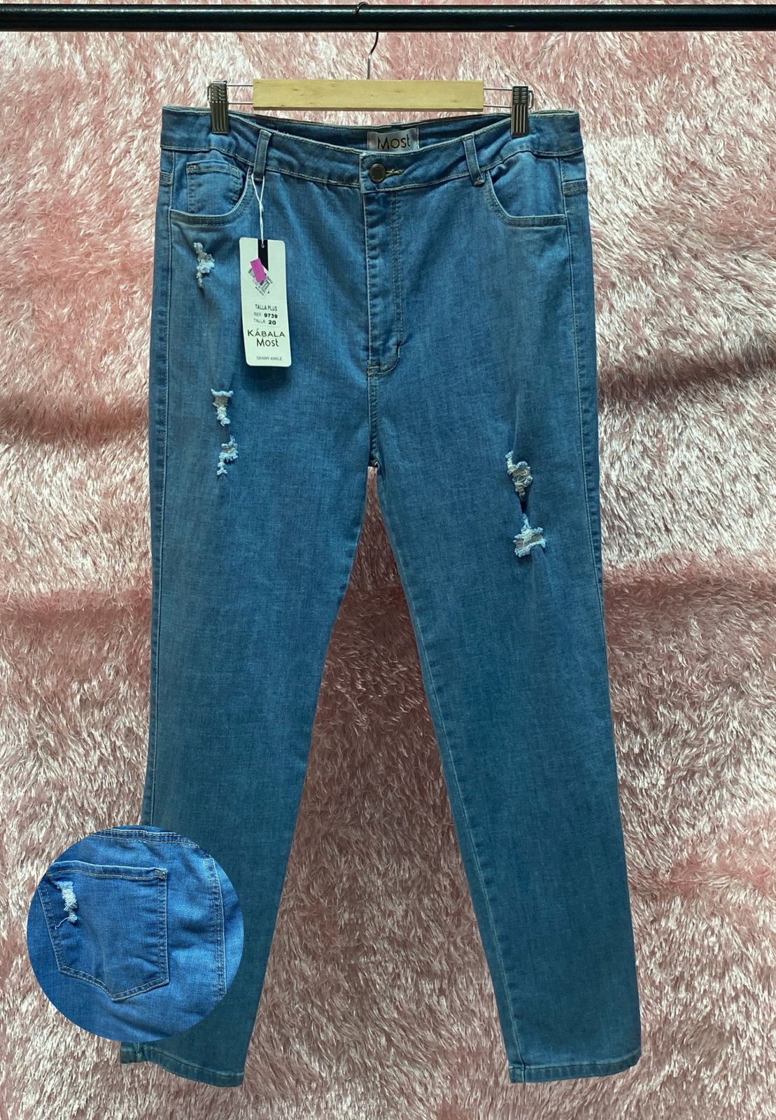 JEANS DE DAMA TALLA 20