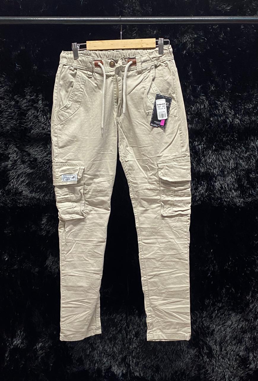 PANTALON CARGO DE CABALLERO TALLA 28