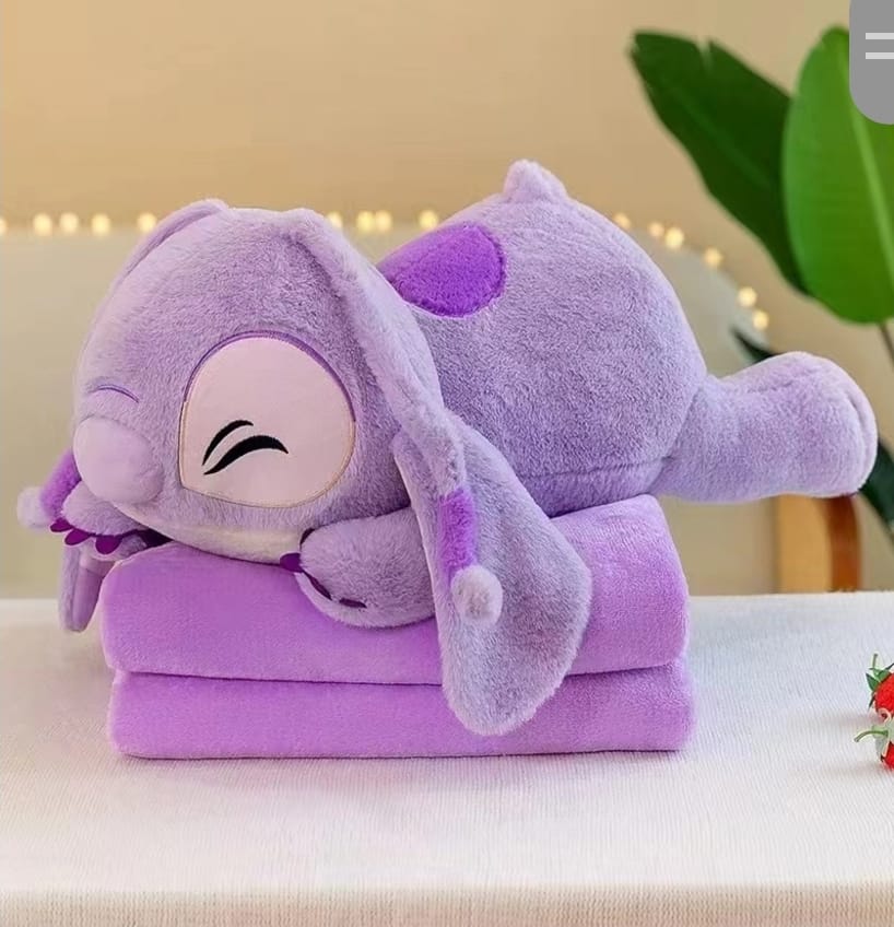 PELUCHE STITCH CON COBIJA