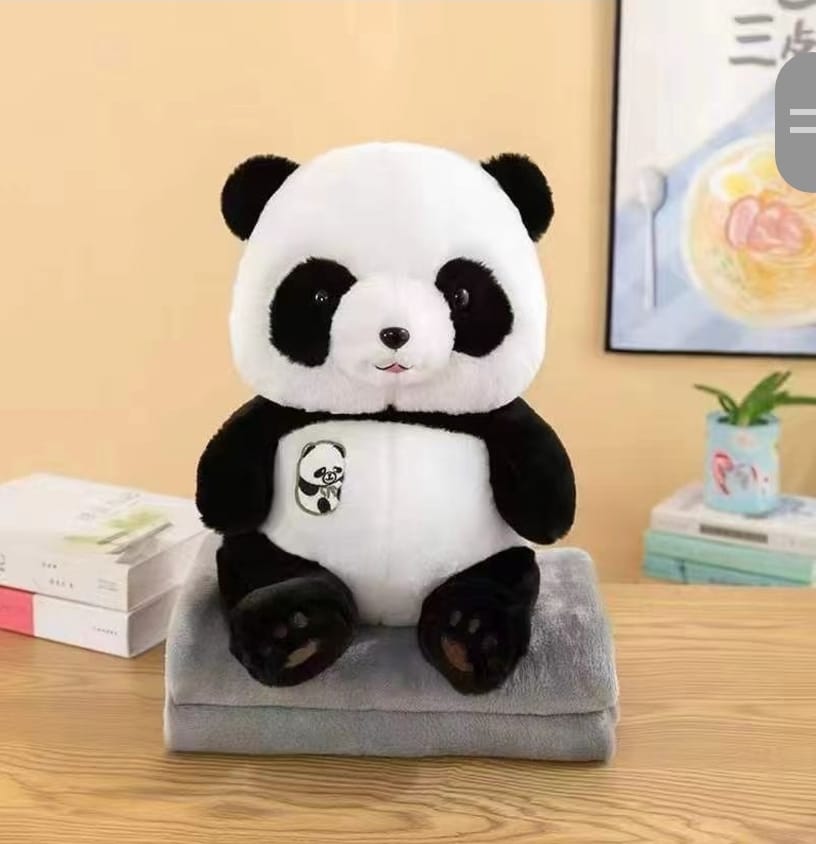 PELUCHE PANDA CON COBIJA